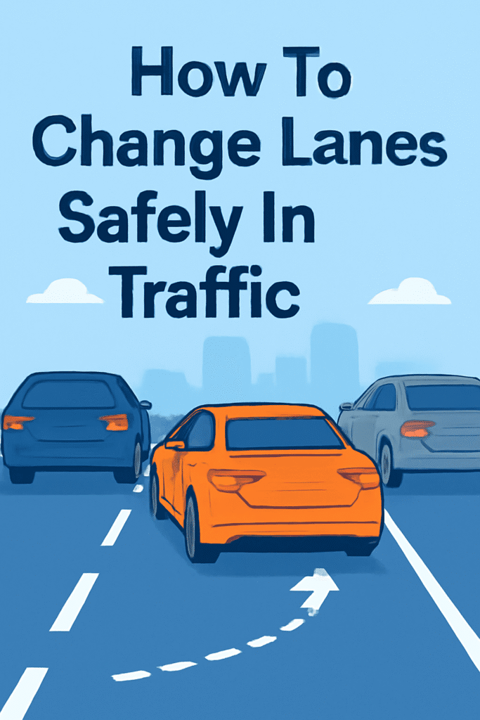 How To Change Lanes Safely In Traffic