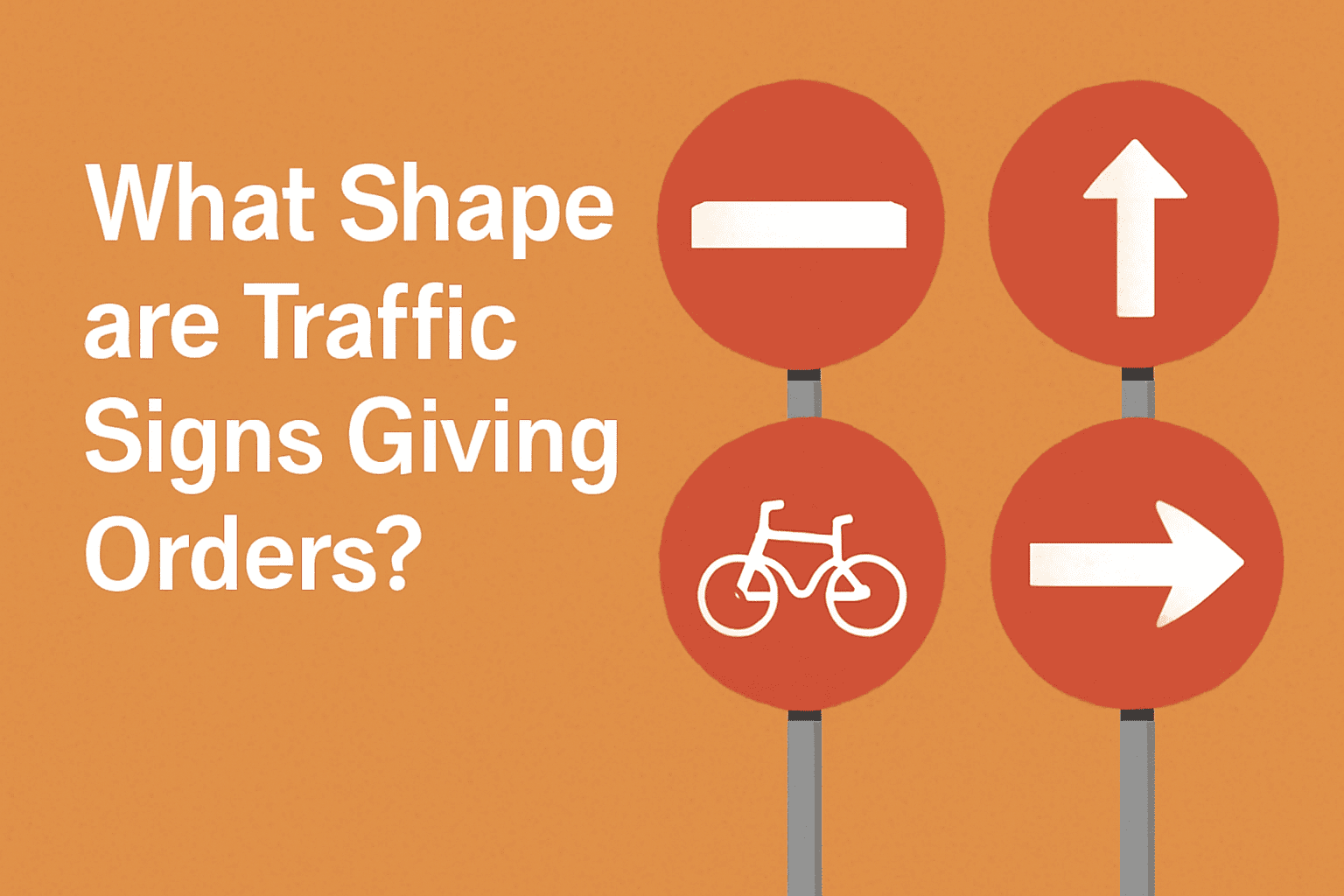 Traffic sign shapes