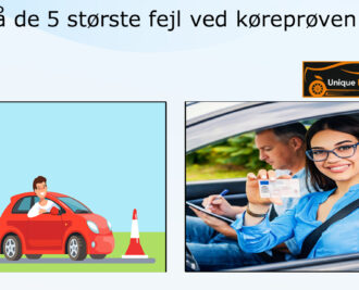 Undgå de 5 største fejl ved køreprøven