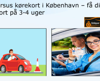 Lynkursus kørekort i København – få dit kørekort på 3-4 uger