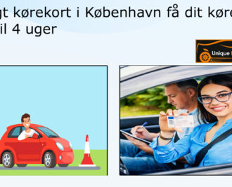 Hurtigt kørekort i København få dit kørekort på 3 til 4 uger