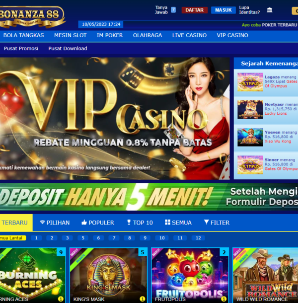 Bonanza88-Judi-Online-Favorit-Sejak-2011