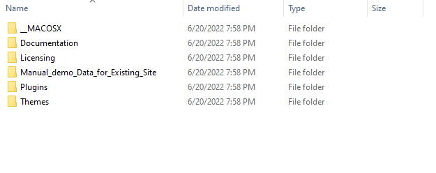 premium theme files folder