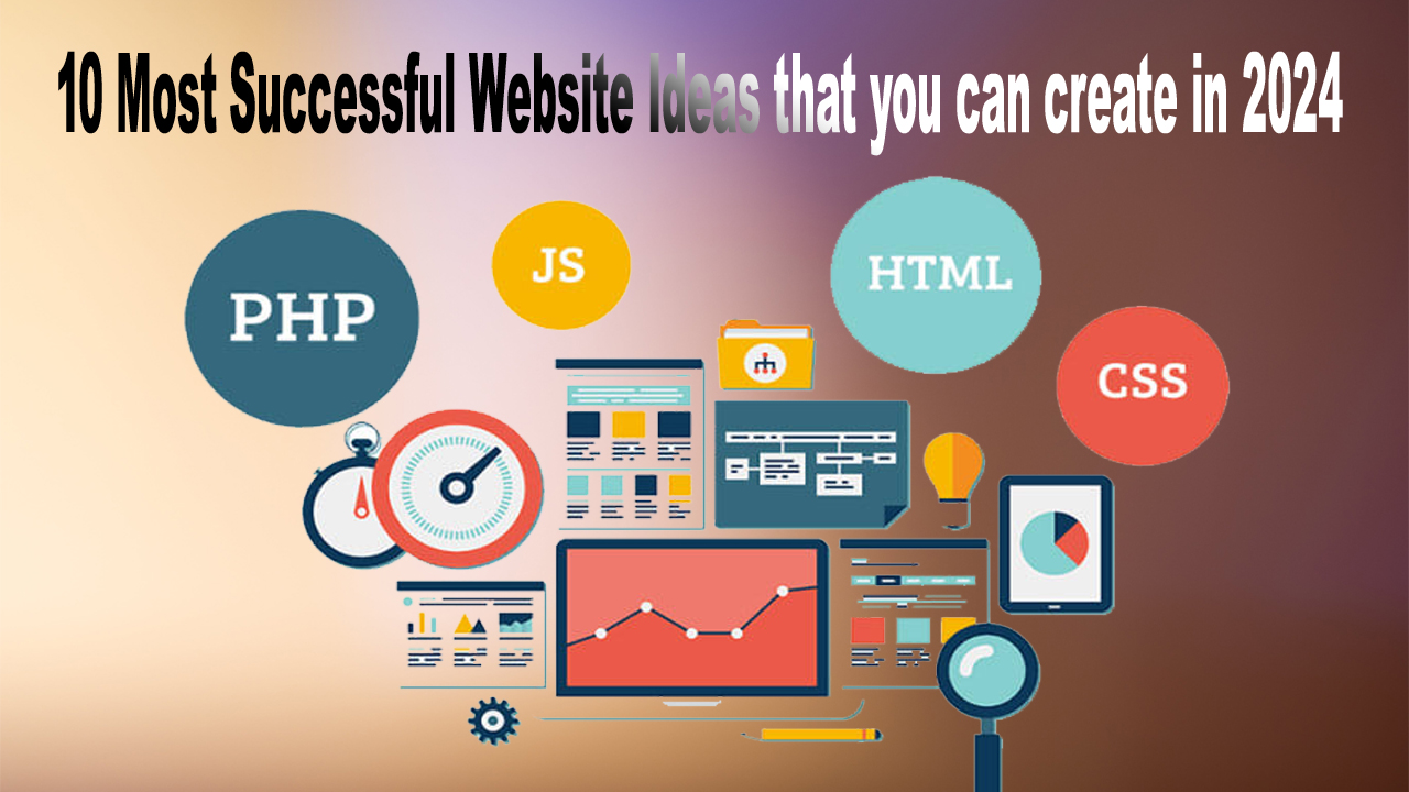 10 Most Successful Website Ideas that you can create in 2024