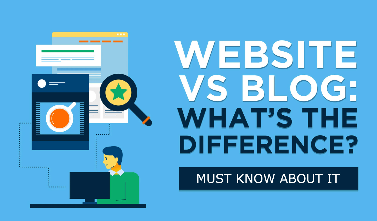 The difference between a blog and a website that you must know