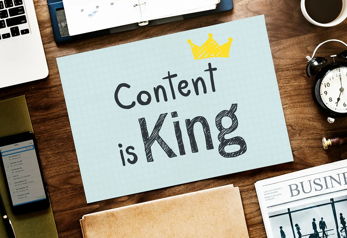 Content is King Quality Over Quantity onpage seo