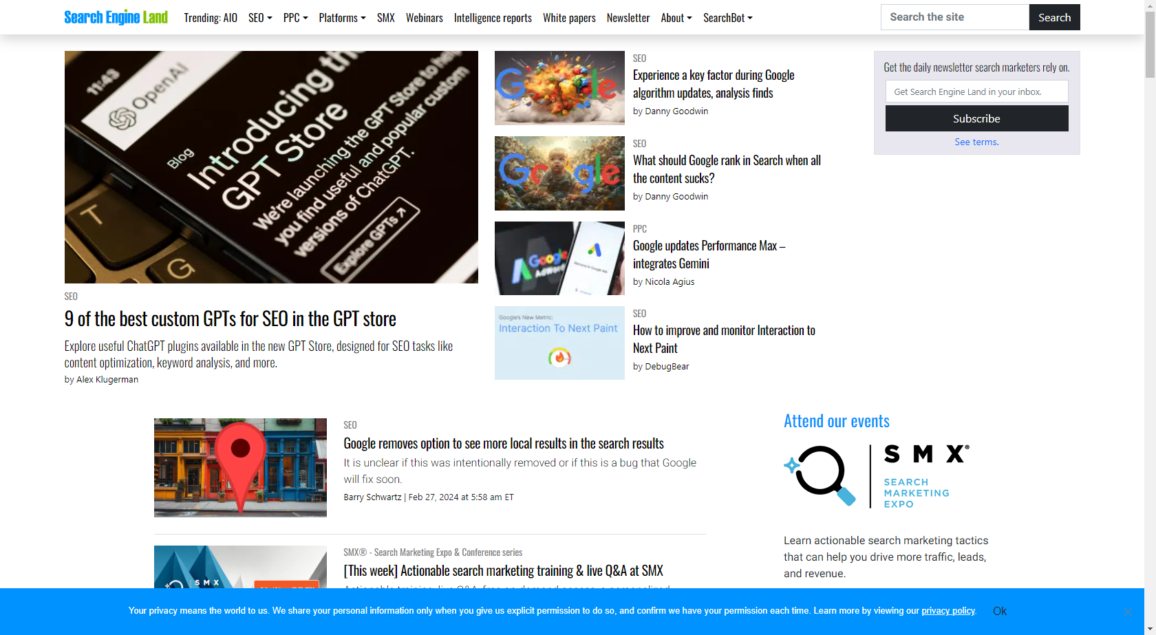 Search Engine Land Your Daily Dose of SEO News and Analysis