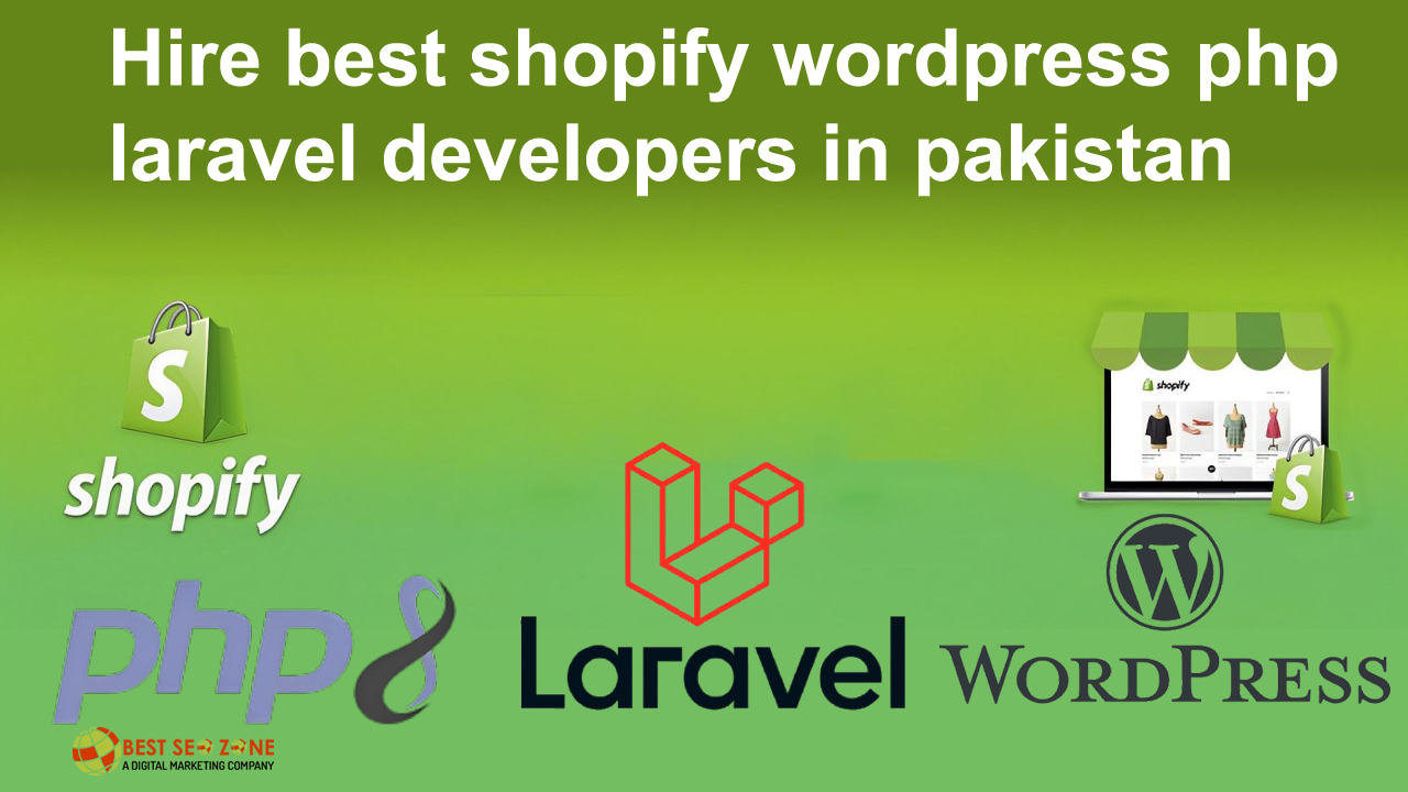 Hire best shopify wordpress php laravel developers in pakistan