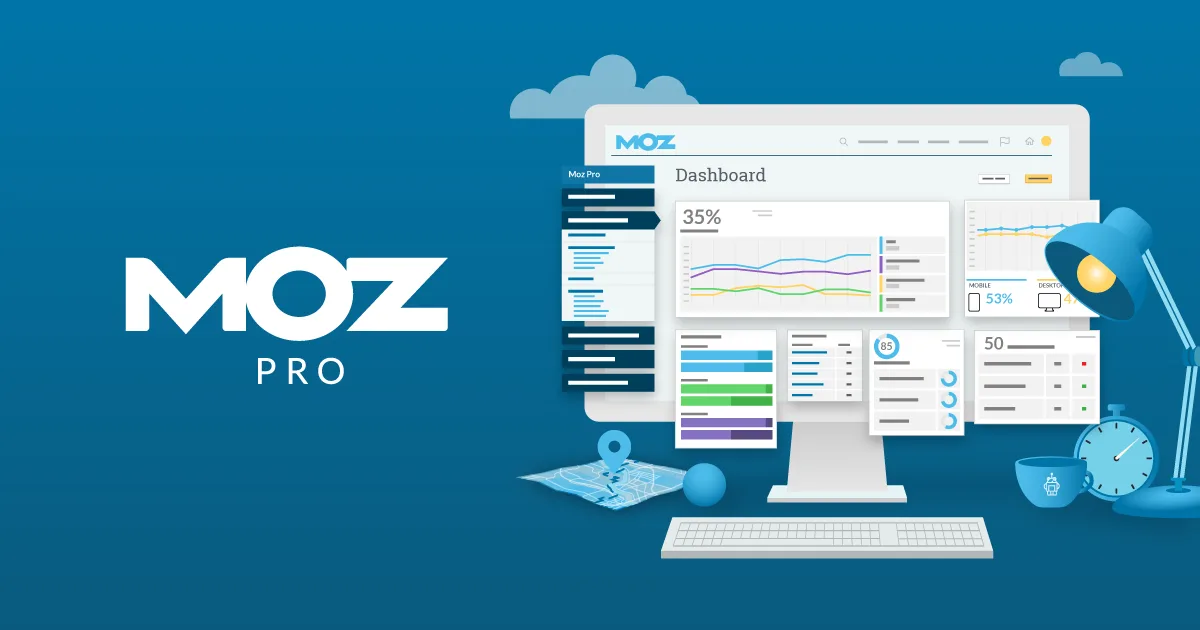 Moz Pro – Easy-to-Understand Reports for SEO Insights​